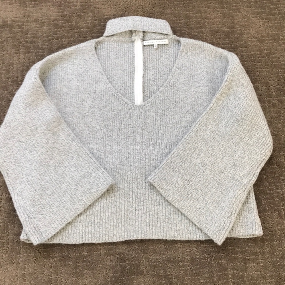 English Factory Cut Out Sweater